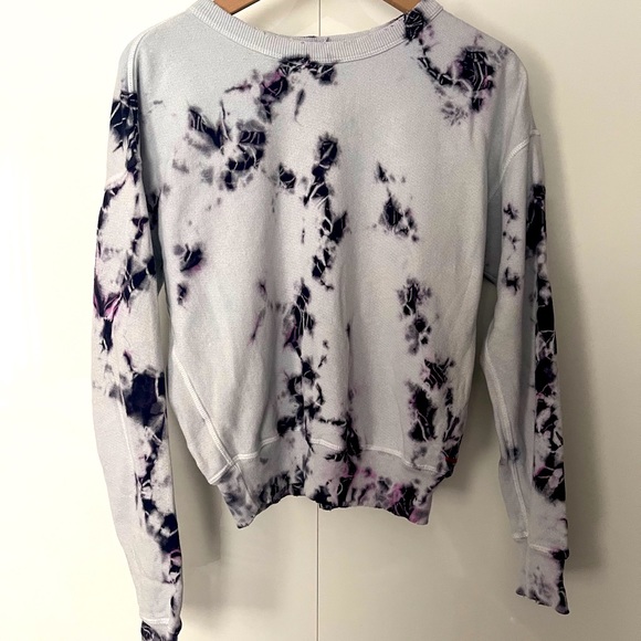 SZ XS n: PHILANTHROPY Blue and Purple Tie Die Crew Neck! - Picture 7 of 7